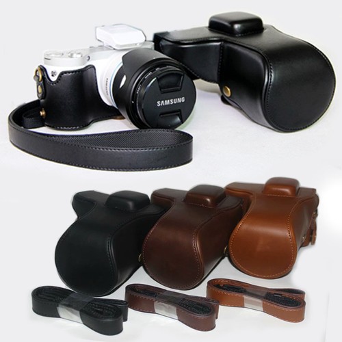 Custodia fotocamera pelle - in,