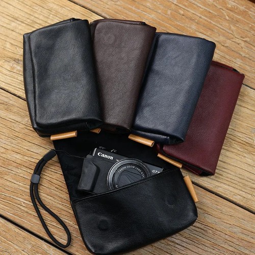 Custodia fotocamera pelle - fotocamera,